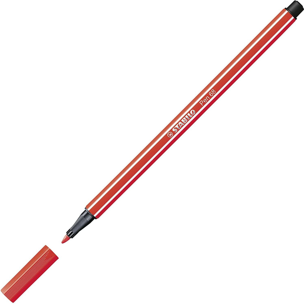STABILO PEN 68 FIBER-TIP PEN - 20 PIECE WALLET