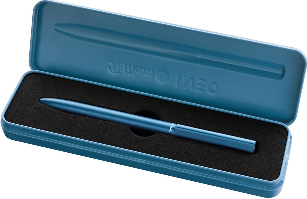 Ineo Ballpoint Pen in Metal Gift Box - Blue Ocean