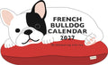 2027 Die-Cut Calendar - French Bulldog