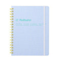Rollbahn spiral bound notebook Scuola L - light blue