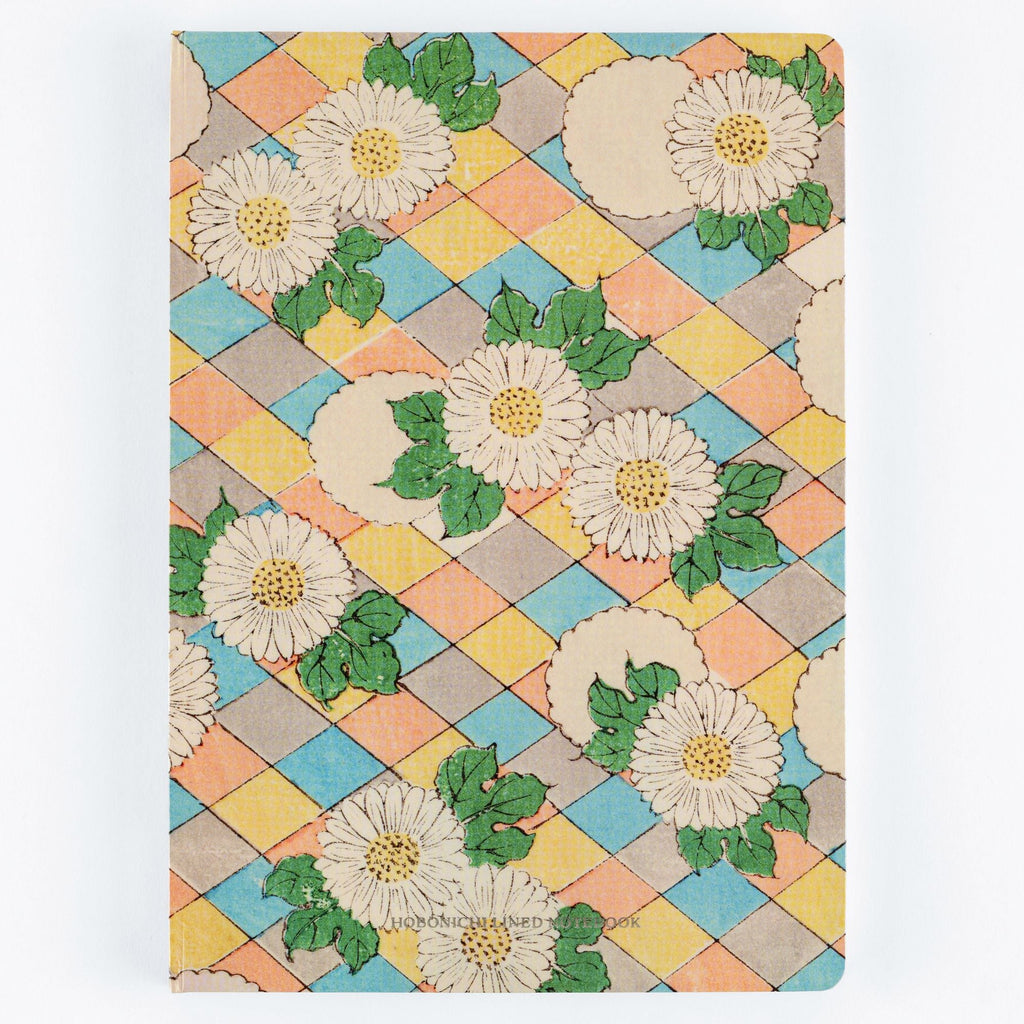 Hobonichi Unsodo: Bijutsukai (Chrysanthemum in Bloom) A5 Lined Notebook