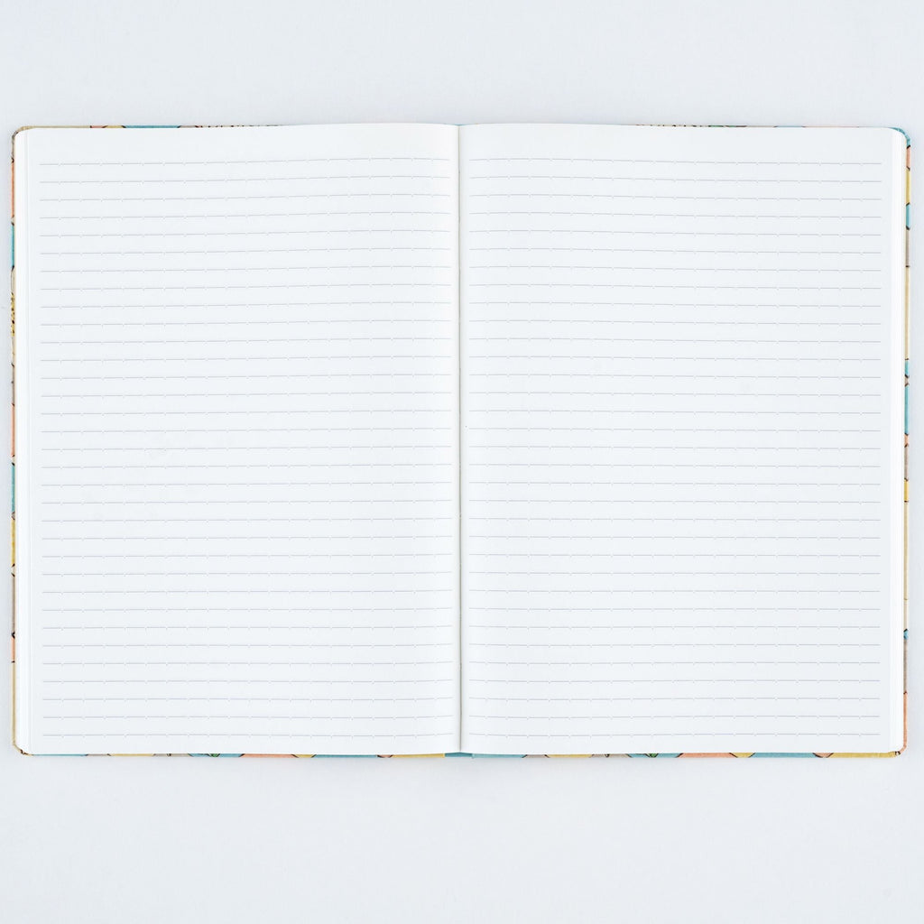 Hobonichi Unsodo: Bijutsukai (Chrysanthemum in Bloom) A5 Lined Notebook