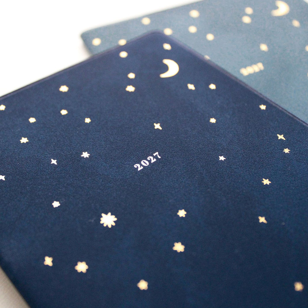 2027 Matoka Compact Monthly Diary Minuit Navy