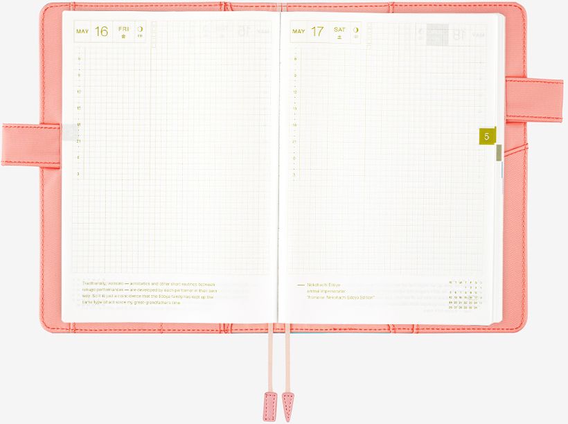 Hobonichi Techo Cousin A5 Cover in Dreamy Soda
