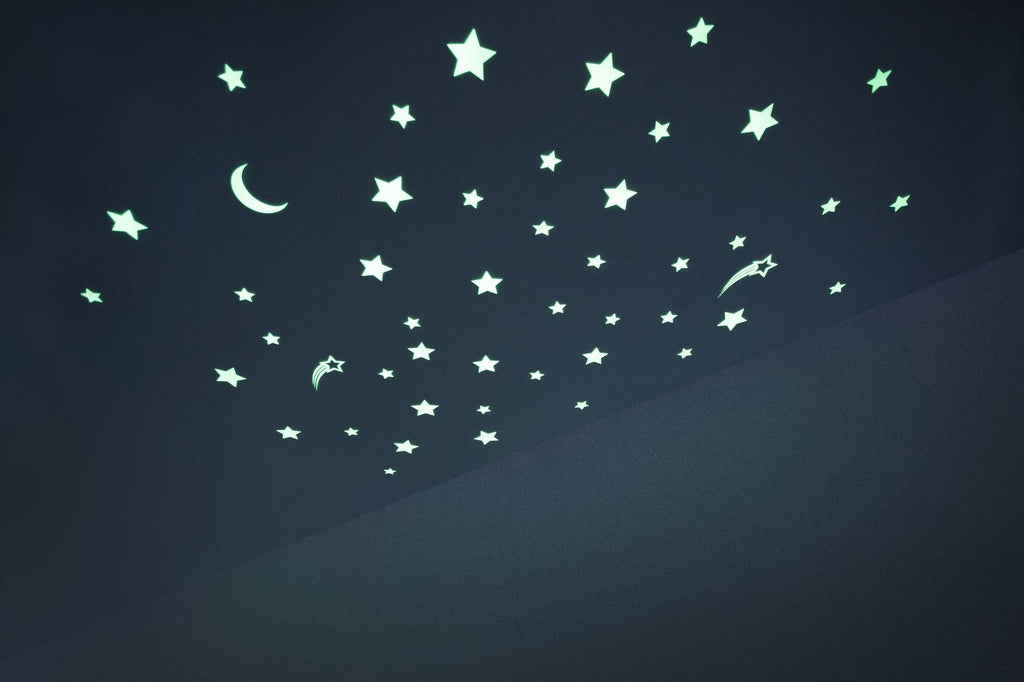 GLOPLAY Glow-in-the-dark stickers Starry Night
