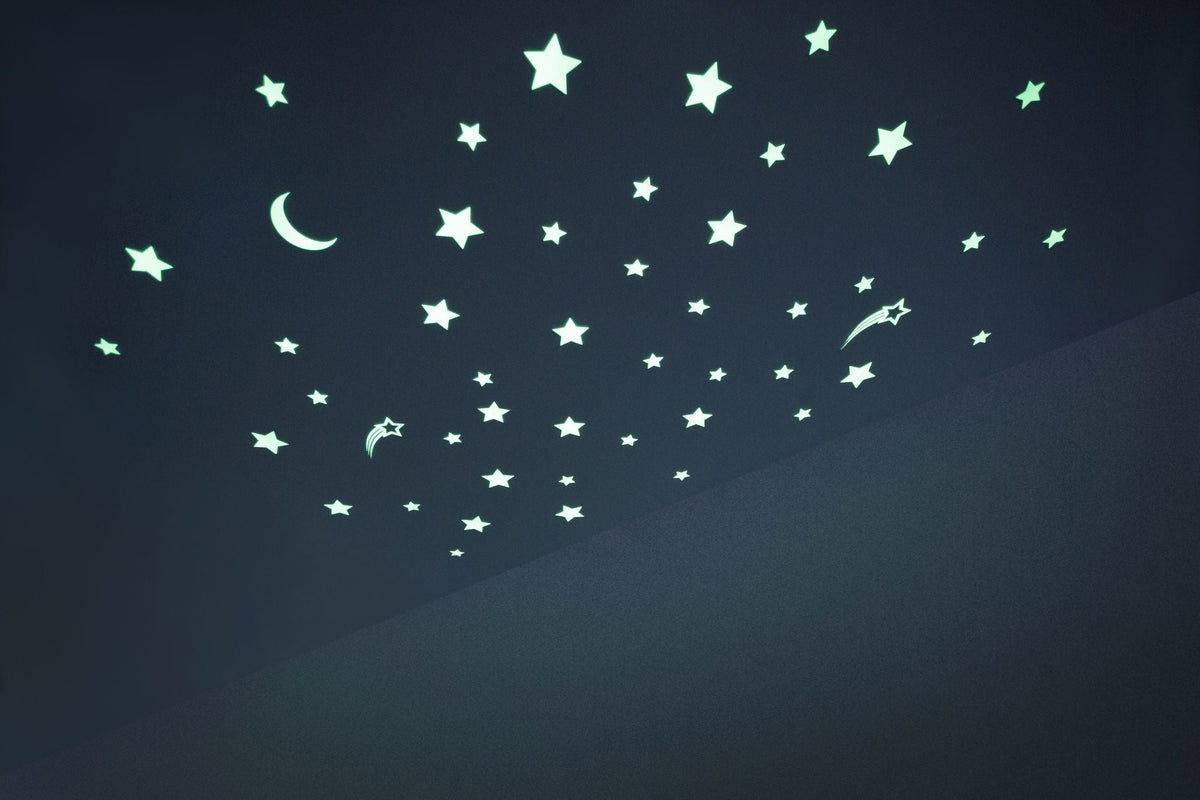 GLOPLAY Glow-in-the-dark stickers Starry Night