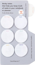 isshoni. To-Do Sticky Notes Round