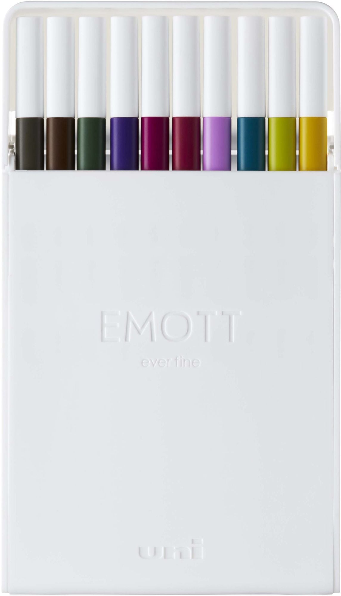 EMOTT FINELINE PEN SET 10PC VINTAGE