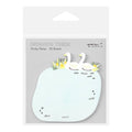 Midori Sticky Notes - Die-Cut Swans