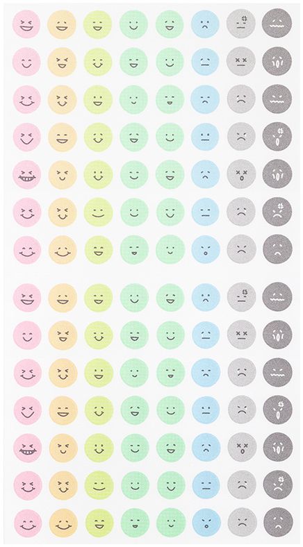 Midori Stickers - Feeling Faces