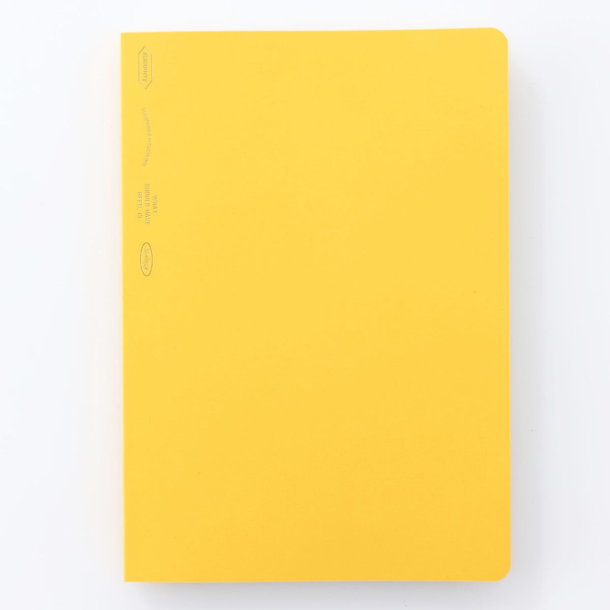 Half Year Yellow Notebook