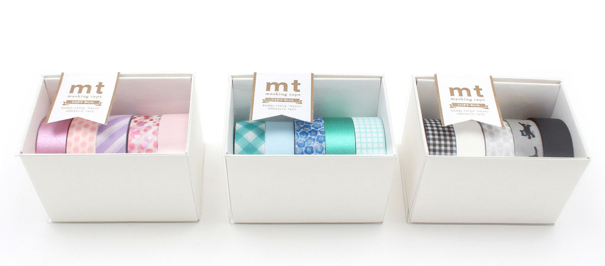 MT Washi Tape Giftbox - Monotone