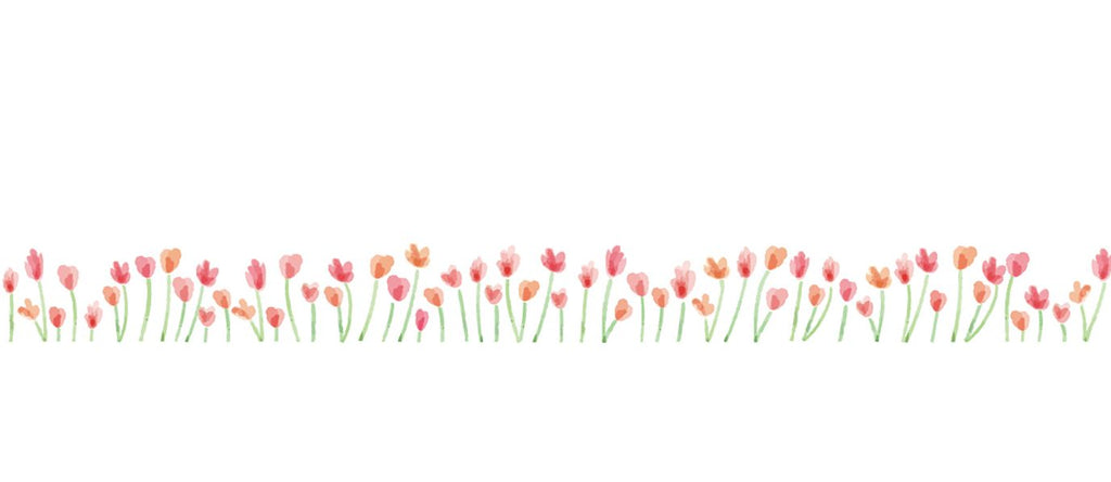PLUS Deco Rush Decoration Tape FLOWER FIELD