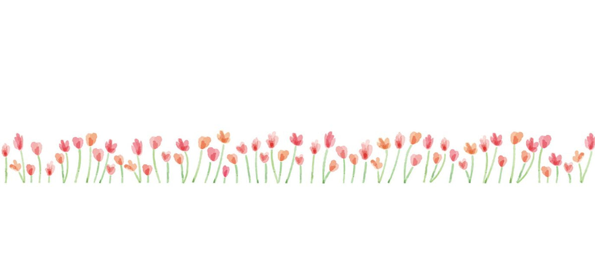 PLUS Deco Rush Decoration Tape FLOWER FIELD