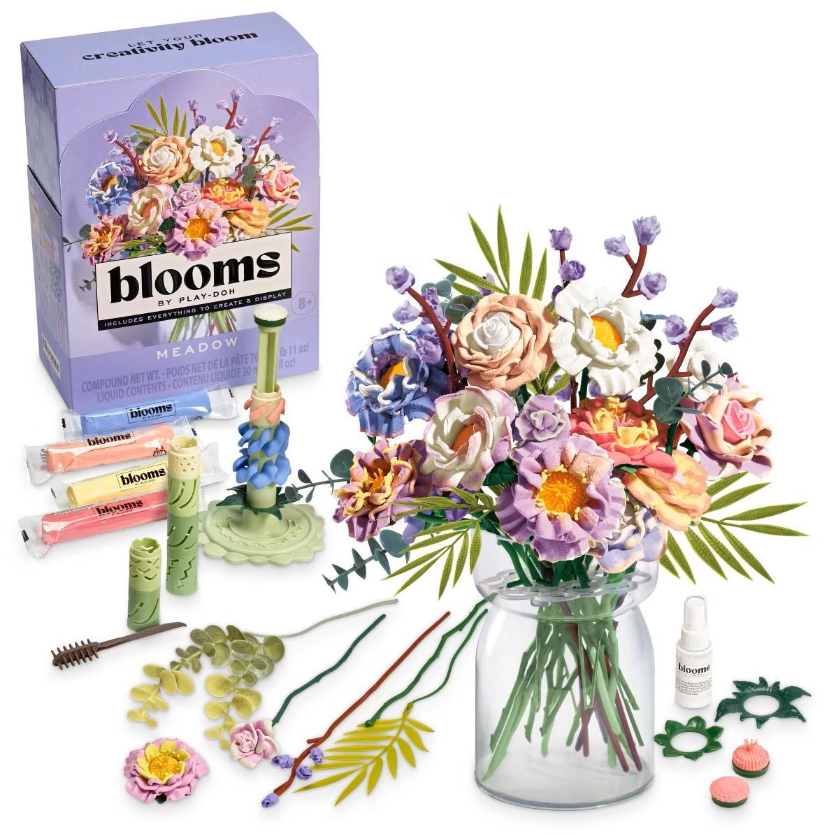 Play Doh Blooms Meadow Bouquet Kit