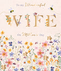 Mother's Day Greeting Card Wonderful Wife