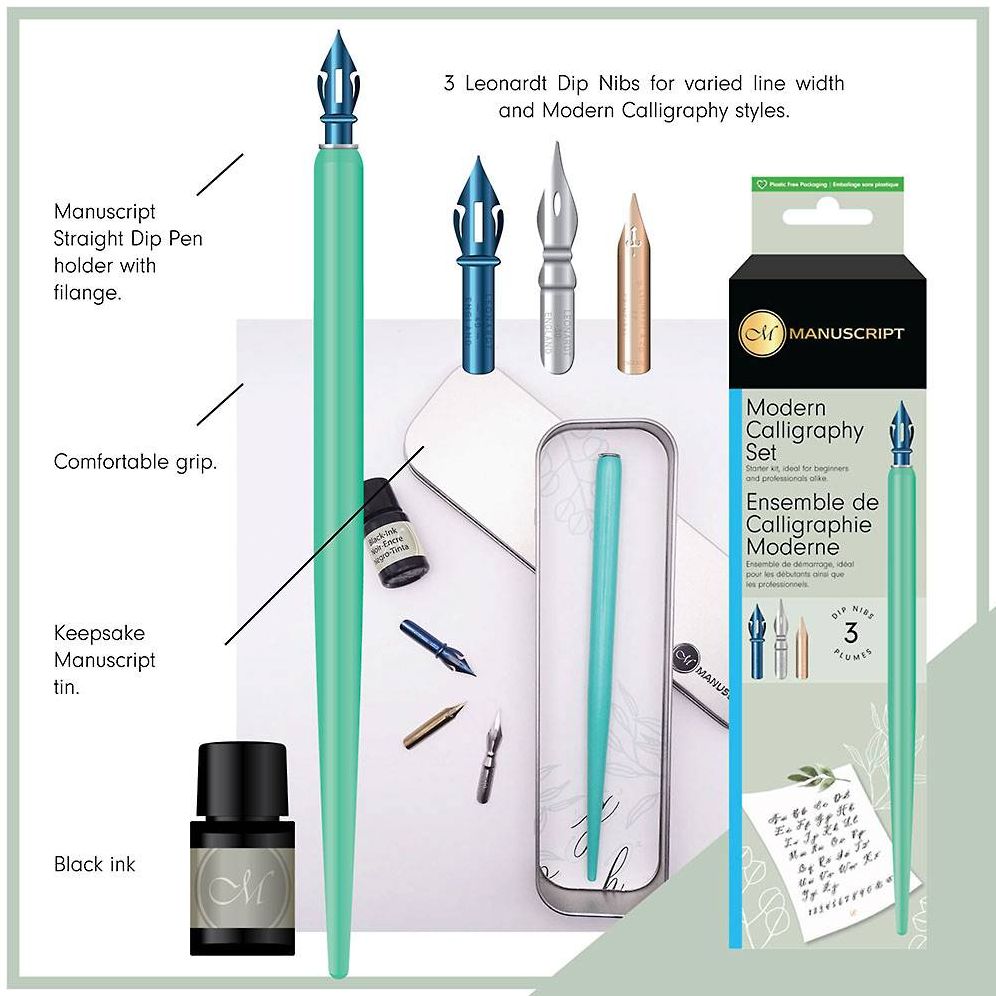 Manuscript Modern Calligraphy Set