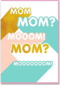 Mother's Day Greeting Card Calling Mom