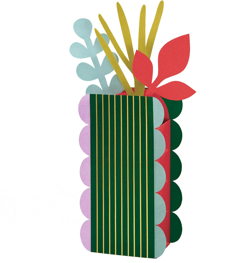 Modern Vase Paper Craft Kit