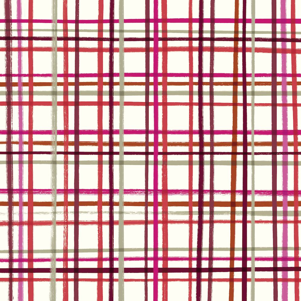 Trees & Plaid Doublesided Flat Wrap