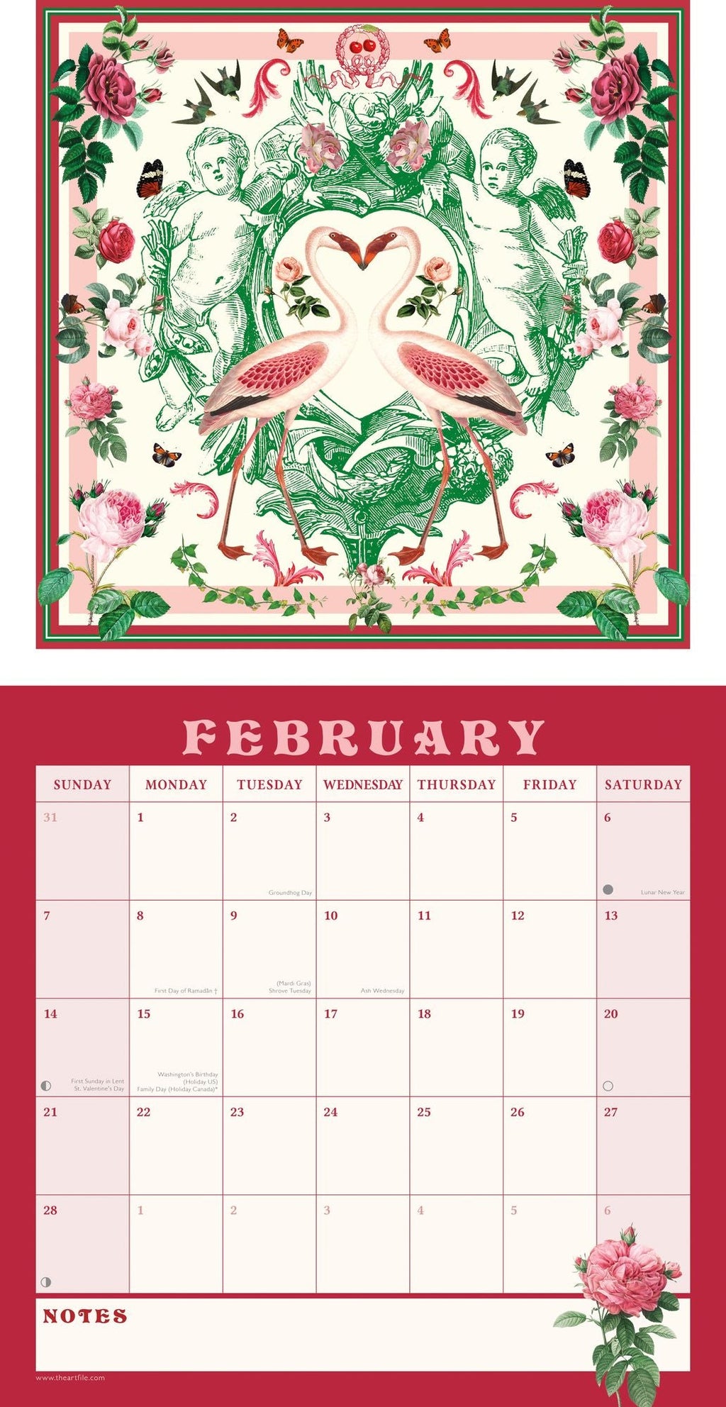 2027 Tree of Life Wall Calendar