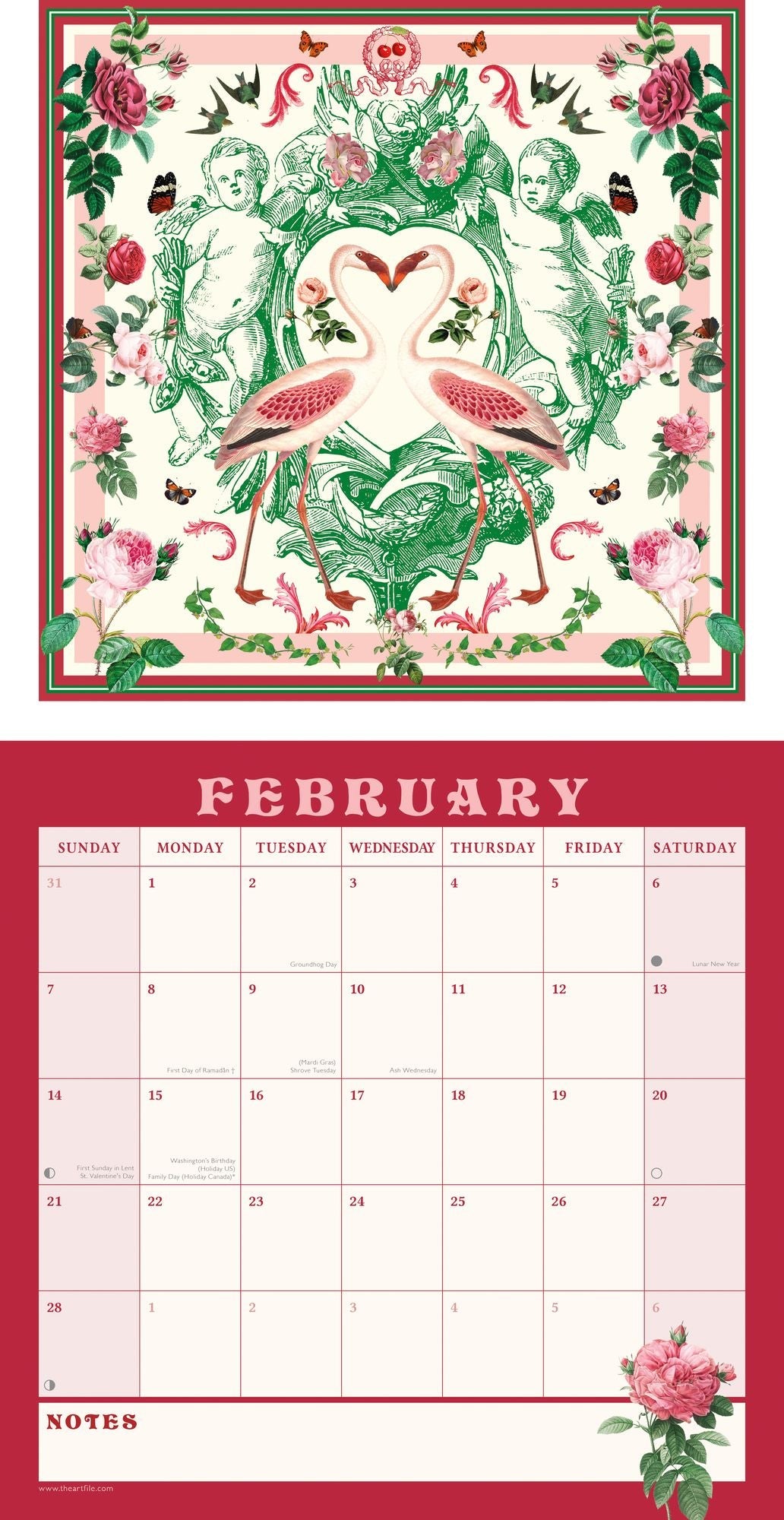 2027 Tree of Life Wall Calendar