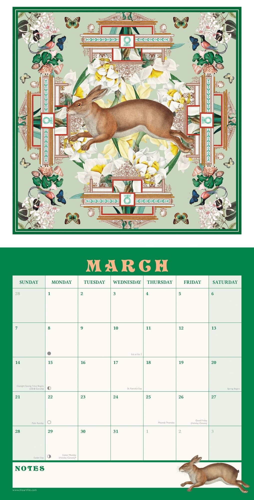 2027 Tree of Life Wall Calendar