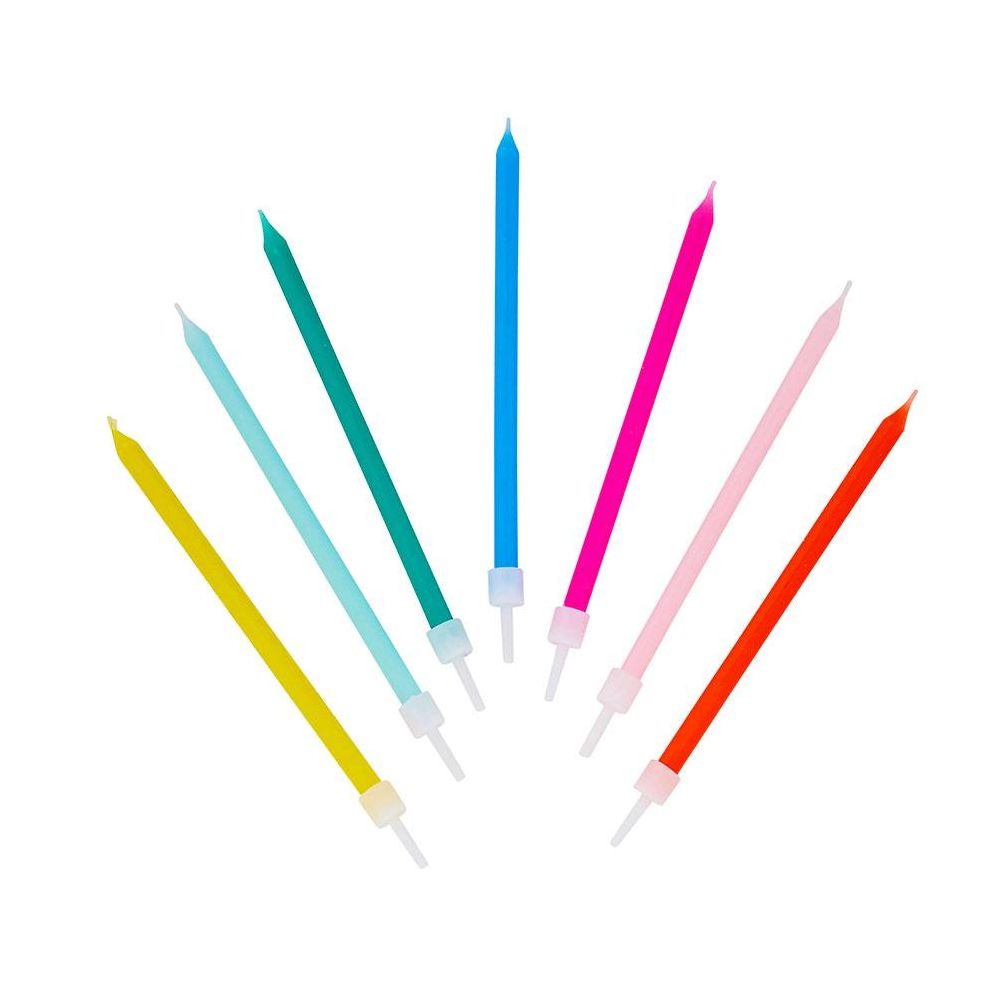 Tall Colorful Candles