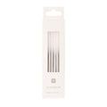 Tall Silver Metallic Ombre Candles