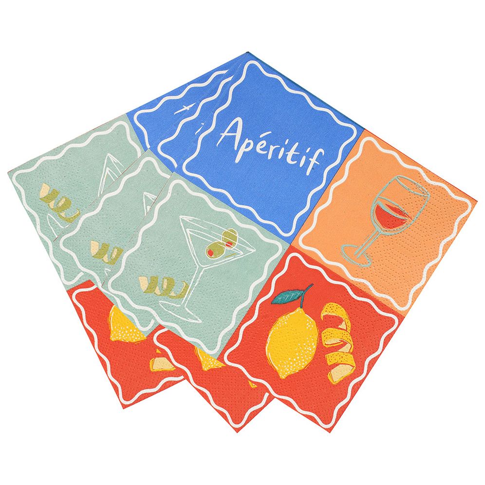 Bon Appetit Cocktail Napkins
