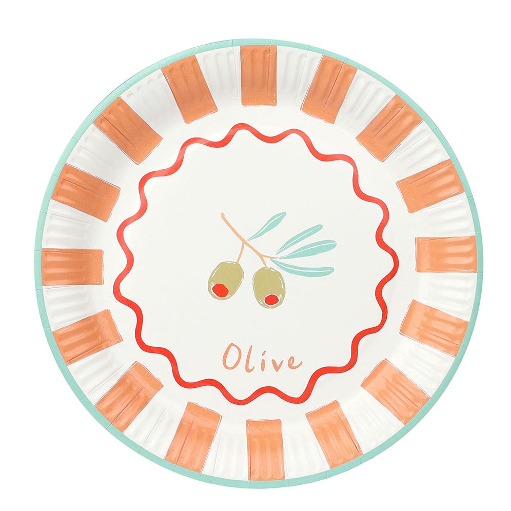 Bon Appetit Paper Plates
