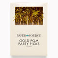 Gold Pom Party Picks