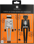 Coco & Clyde Cats Honeycomb Door Hang Set of 2