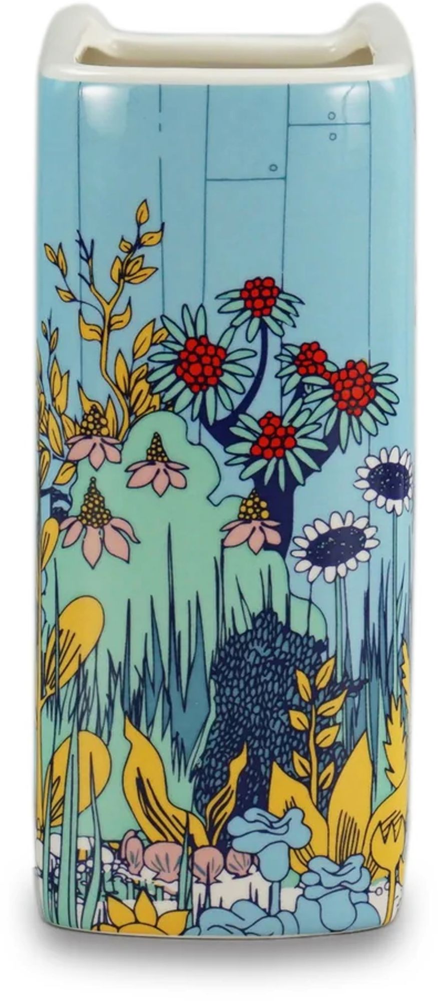 Vase Ceramic Book (14cm) - Moomin (Riviera)