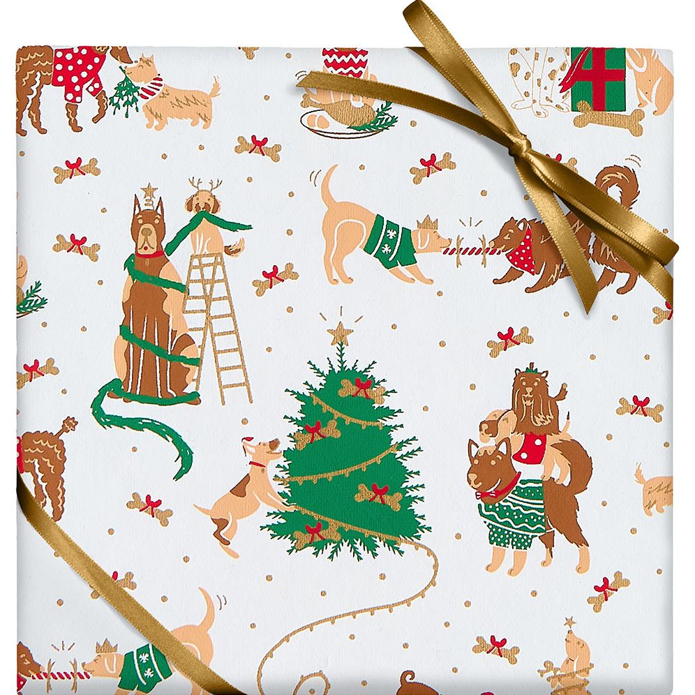 Christmas Dogs Handmade Paper