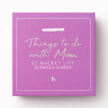 100 Things To Do With Mom Scratch Cards