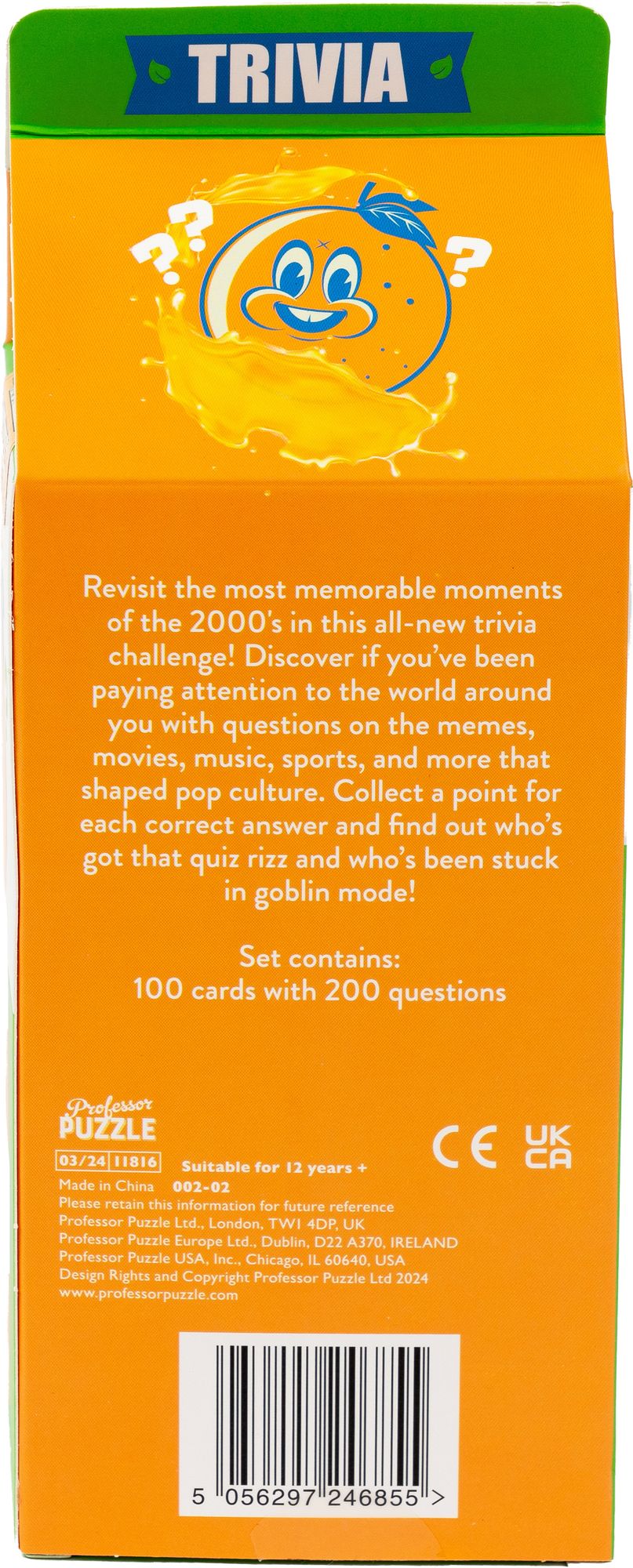 Freshly Squeezed Trivia