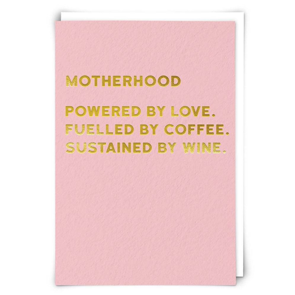 Sustained by Wine Mother's Day Card
