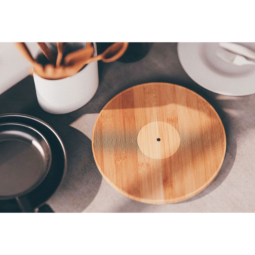 Record Wooden Cutting Board - 12 inch
