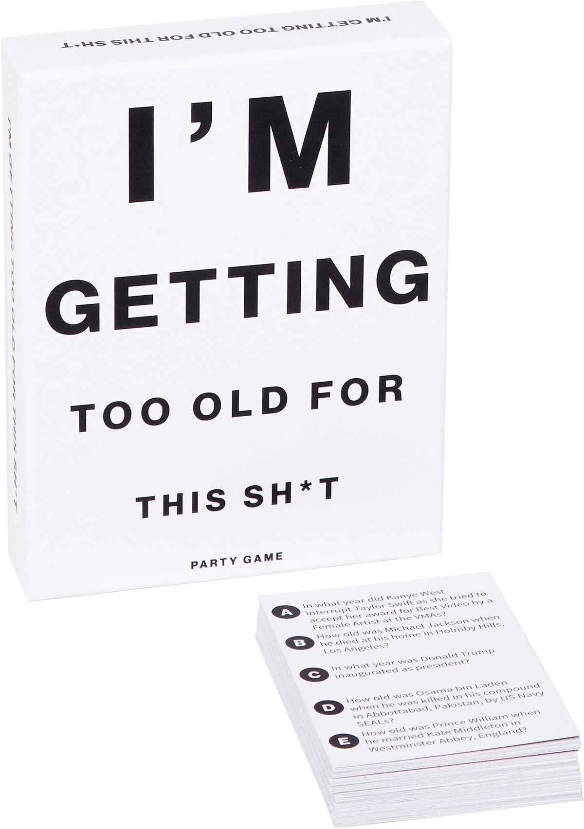 I'm Getting Too Old For This Sh*t Game