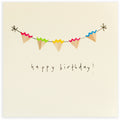 Pennant Garland Birthday Card
