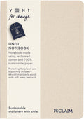 Reclaim Pearl Cotton Recycled A5 Notebook