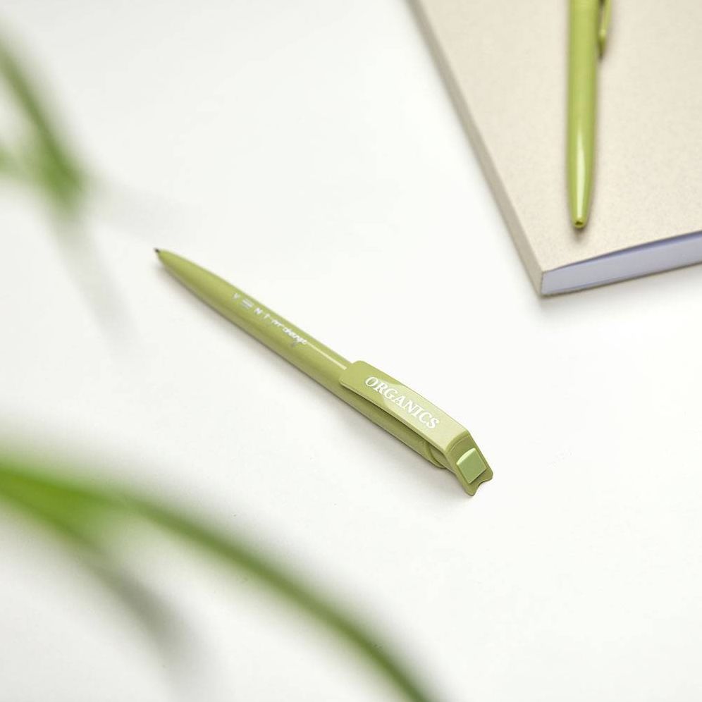 Organics Kiwi Recycled Pens