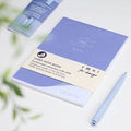 Ocean Sea Blue Lined A5 Shopping Pad