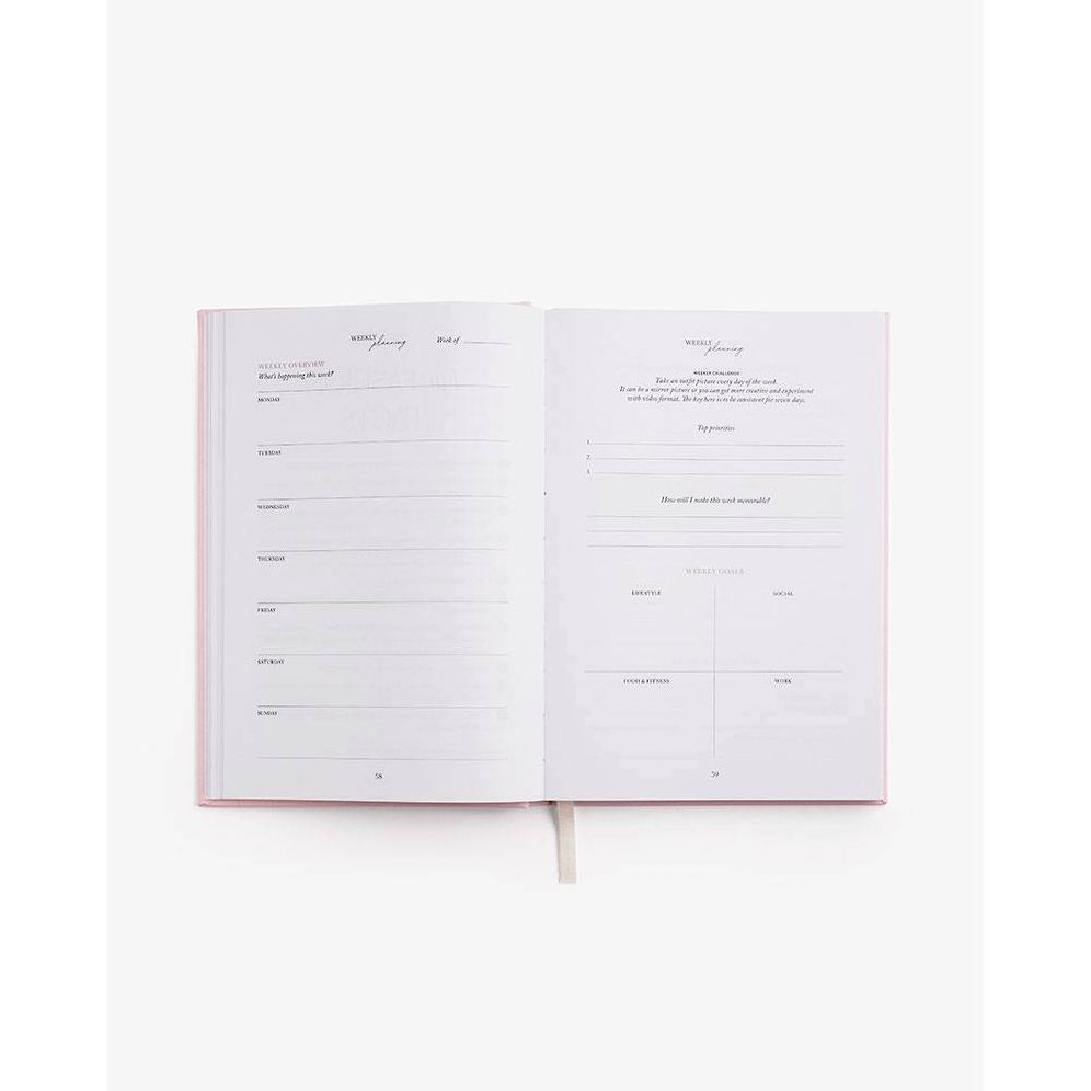 LIFE & STYLE PLANNER PINK