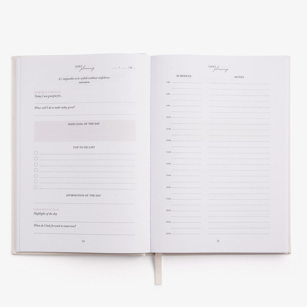 LIFE & STYLE PLANNER PINK