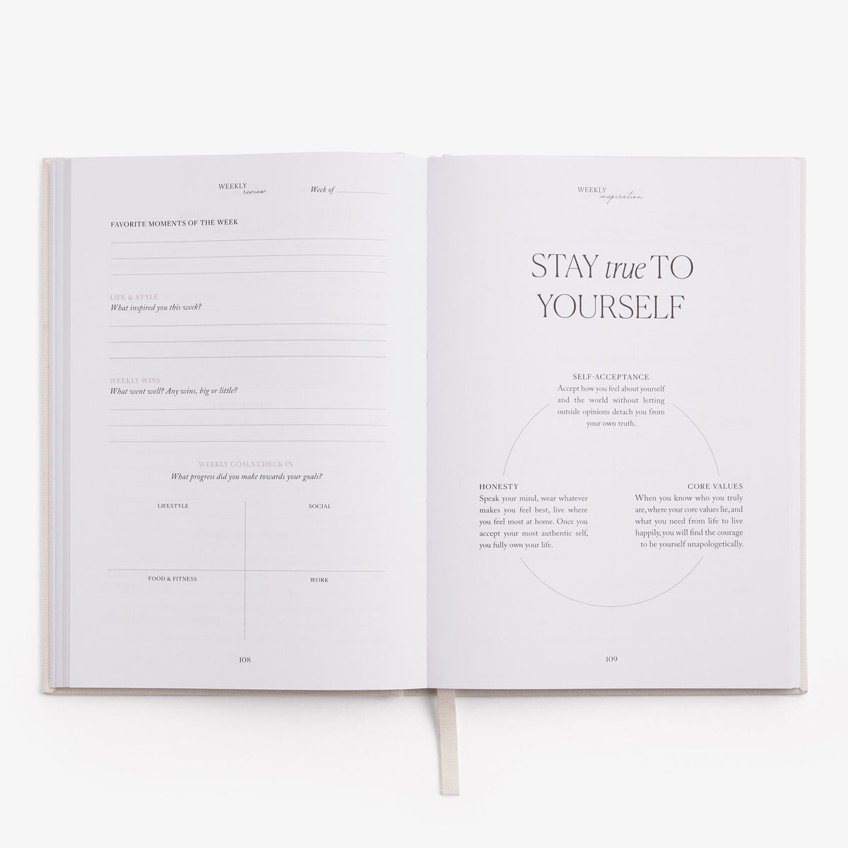 LIFE & STYLE PLANNER PINK