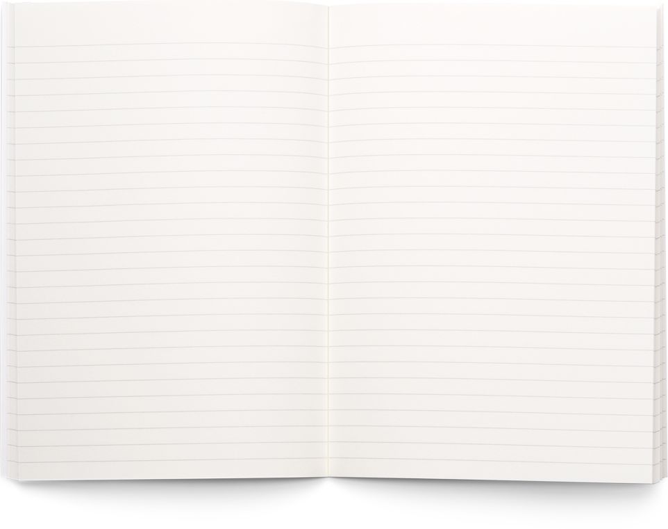 Dancing Daisy Hardcover Lined Notebook
