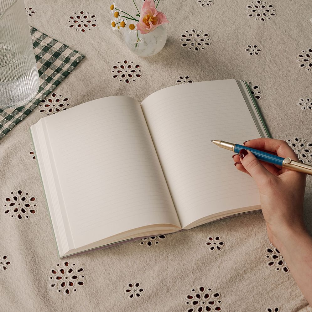 Begin Again A5 Softcover Lined Notebook