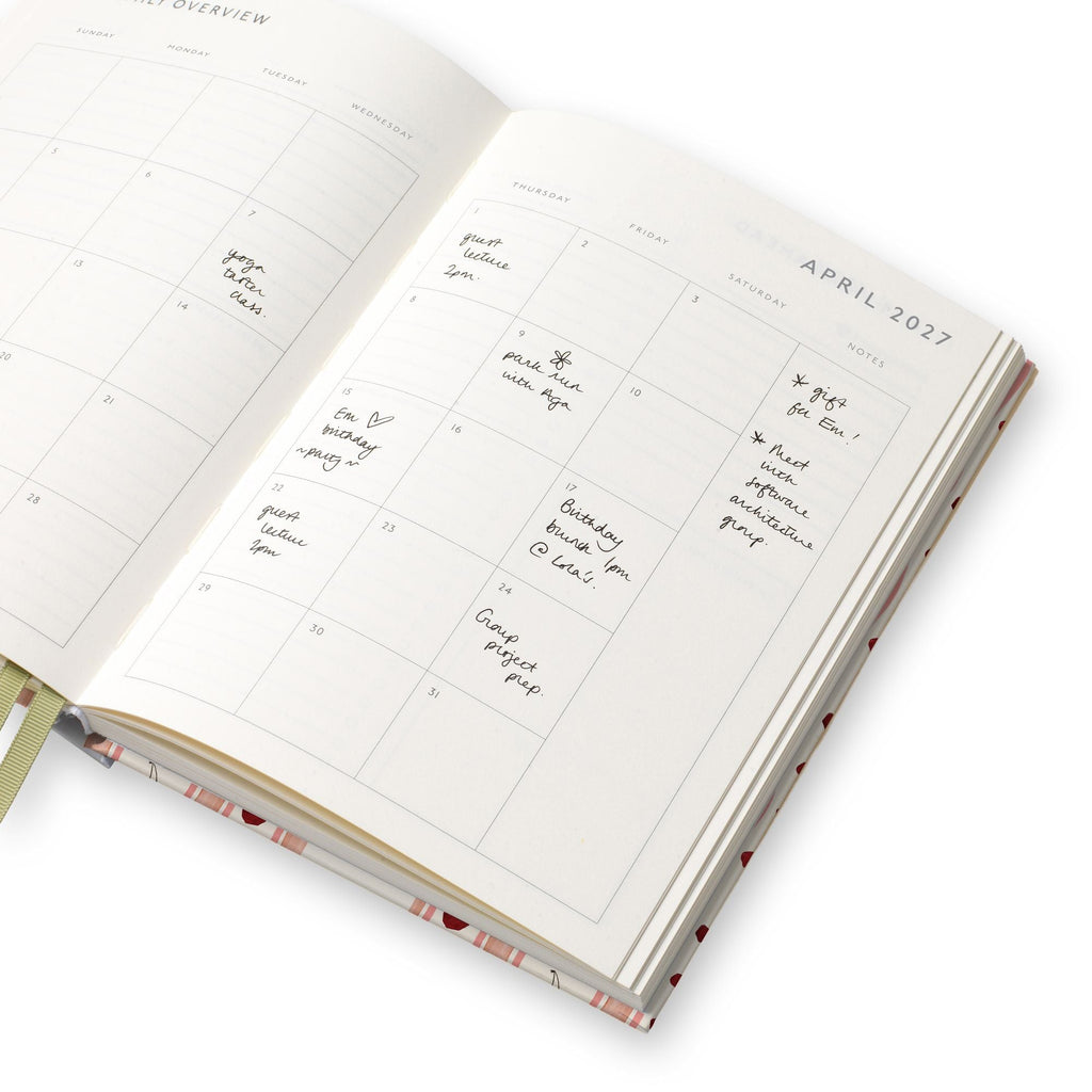 2026-2027 Papier A5 Academic Planner Berry Dream